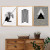 Kit Quadro Decorativo Elegant Triangles