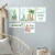 Kit de Placas Decorativas Dinos Cute Baby