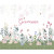 Papel de Parede Personalizado Jardim das Flores Aquarela