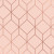 Papel de Parede Geométrico Stylish Soft Pink com Rose