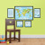 Kit de Placas Decorativas Mapa Mundi Kids