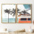 Kit Quadro Decorativo Sea Beach