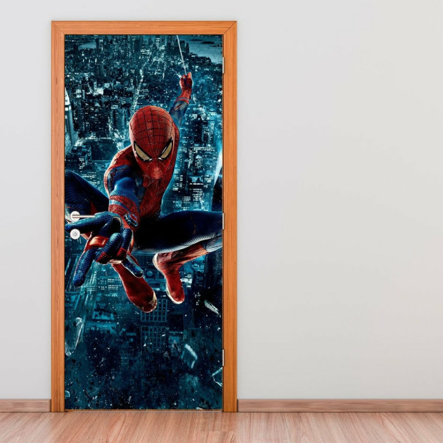 Adesivo Para Porta Spider Man