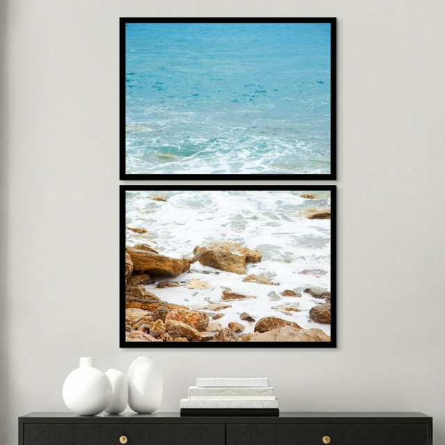 Kit Quadro Decorativo Sea