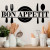 Adesivo Decorativo Frase " Bon Appetit