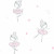 Papel de Parede Baby Bailarinas Cute