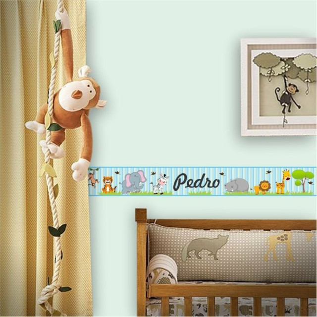 Faixa Decorativa Infantil Safari