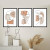 Kit Quadros Decorativos faces Abstratas