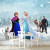 Papel De Parede Personalizado Frozen Na Neve