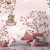 Papel De Parede Personalizado Jardim Encantado All Pink