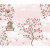 Papel De Parede Personalizado Jardim Encantado All Pink