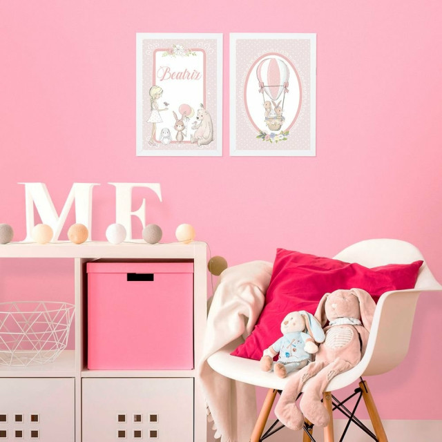 Kit de Placas Decorativas Sprink White Girl