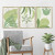 Kit Quadro Decorativo Folha Verde