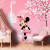 Papel De Parede Personalizado Minnie All Pink