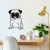 Quadro 3D Cachorro Pug