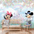 Papel De Parede Personalizado Minnie E Mickey No Castelo Encantado