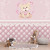 Papel De Parede Personalizado Ursinha Princesa All Pink