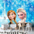 Papel De Parede Personalizado Anna e Elsa Frozen