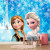 Papel De Parede Personalizado Anna e Elsa Frozen