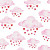 Papel de Parede Baby Cloud Heart Cute