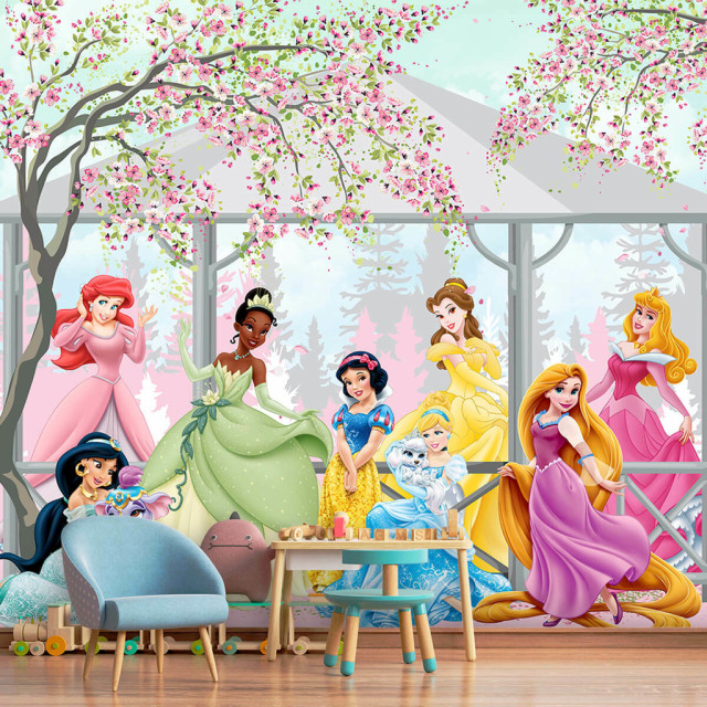 Papel De Parede Personalizado Princesas Modernas