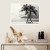 Quadro Praia Preto e Branco Beach Black