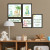 Kit de Placas Decorativas Dinos Cute Baby