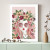 Quadro Decorativo Mulher Jardim