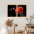 Kit Quadro Decorativo Red Rose