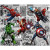 Papel De Parede Personalizado Heróis Marvel 3D