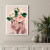 Quadro Decorativo Mulher E Rosas