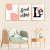 Kit Quadro Decorativo Good Vibes Love