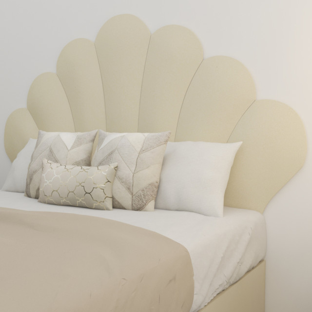 Cabeceira De Cama Modular Estofada Concha