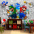 Papel De Parede Personalizado Mario E Luigi Buraco 3D