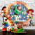 Papel De Parede Personalizado Toy Story Buraco 3D