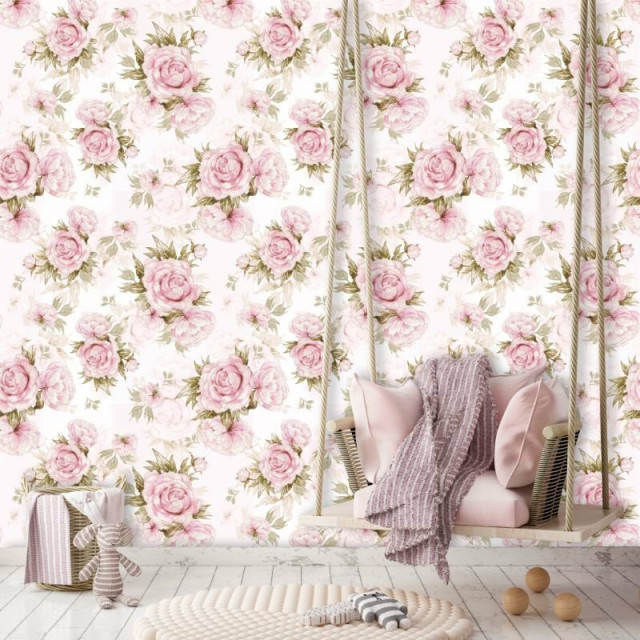 Papel de Parede Floral Marjory