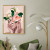 Quadro Decorativo Mulher E Rosas