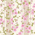 Papel de Parede Floral com Fundo Listrado