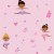 Papel de Parede Baby Bailarinas Encantadas Black