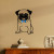 Quadro 3D Cachorro Pug