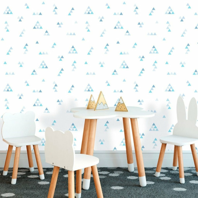 Papel de Parede Baby Soft Blue