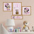 Kit de Placas Decorativas Minnie Mouse