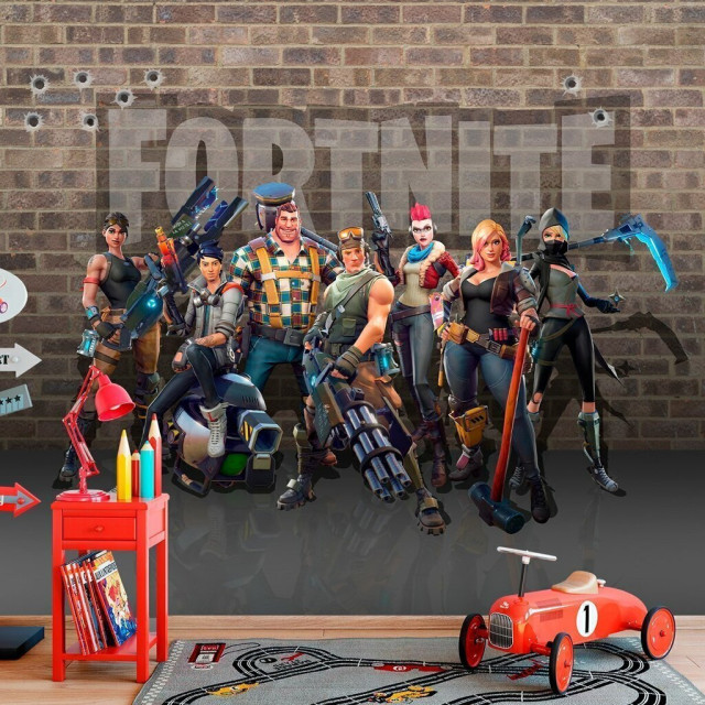 Papel De Parede Personalizado Fortnite