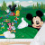 Papel de Parede Personalizado Alegria com a Turma do Mickey