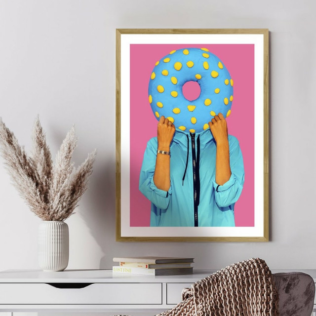 Quadro Decorativo Pop Art Cookie