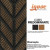 Papel de Parede Chevron 3D Preto e Bronze