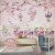 Papel De Parede Personalizado Passeio Florido Pink