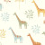 Papel de Parede Baby Girafa