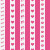 Papel de Parede Teen Listras Rosa da Barbie