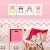 Kit de Placas Decorativas Bubble Gum Animals